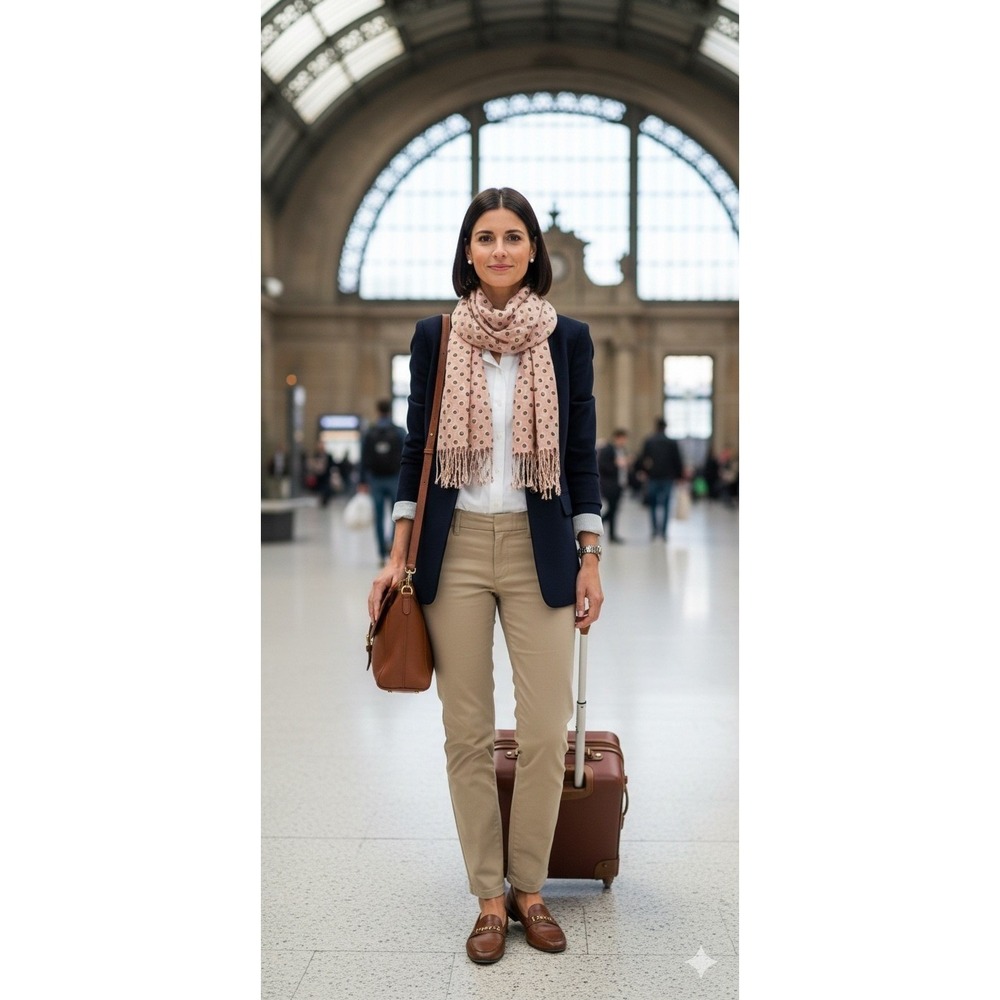 J.Crew Scarf Pastel Pink Polka Dot Fringed Soft Preppy Travel Warm Capsule - Picture 3 of 6